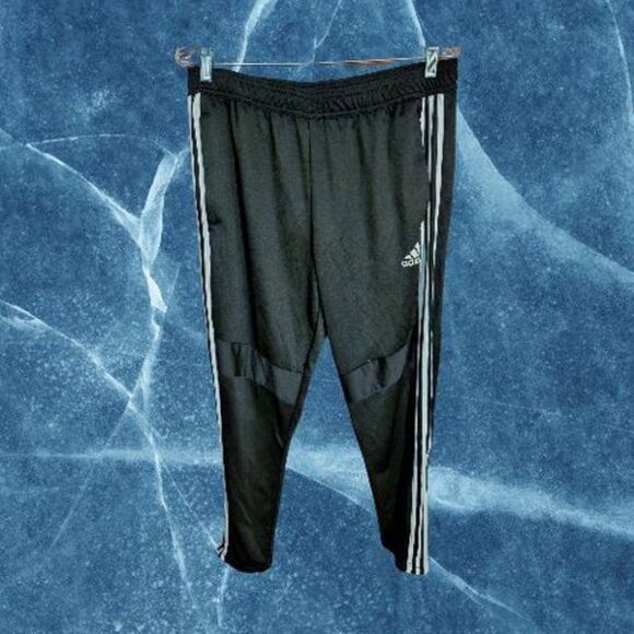 Adidas Black Size Zip Pant Size L (F10) - Picture 1 of 3